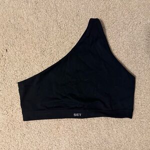 Set Active One Shoulder Sports Bra